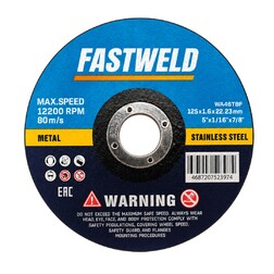 Круг отрезной 125*1,6*22, Fastweld